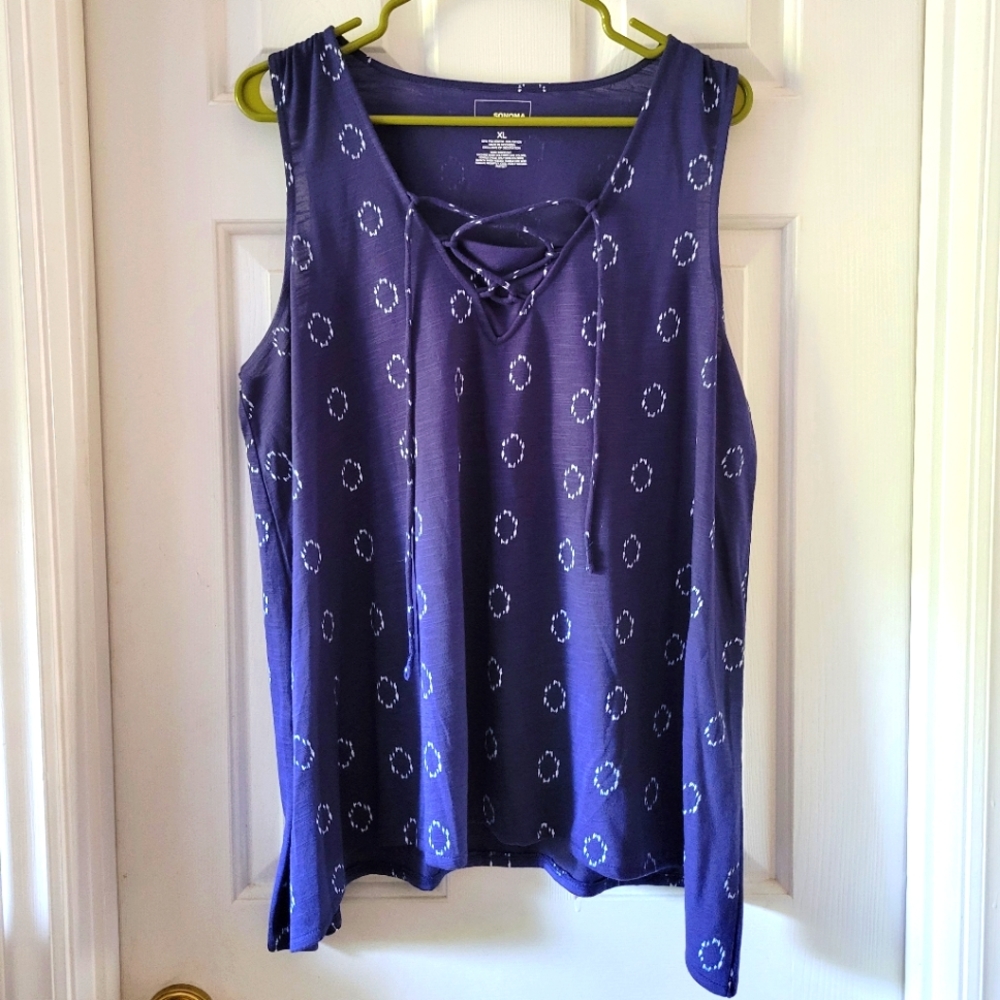 NWT Sonoma Sleeveless Top